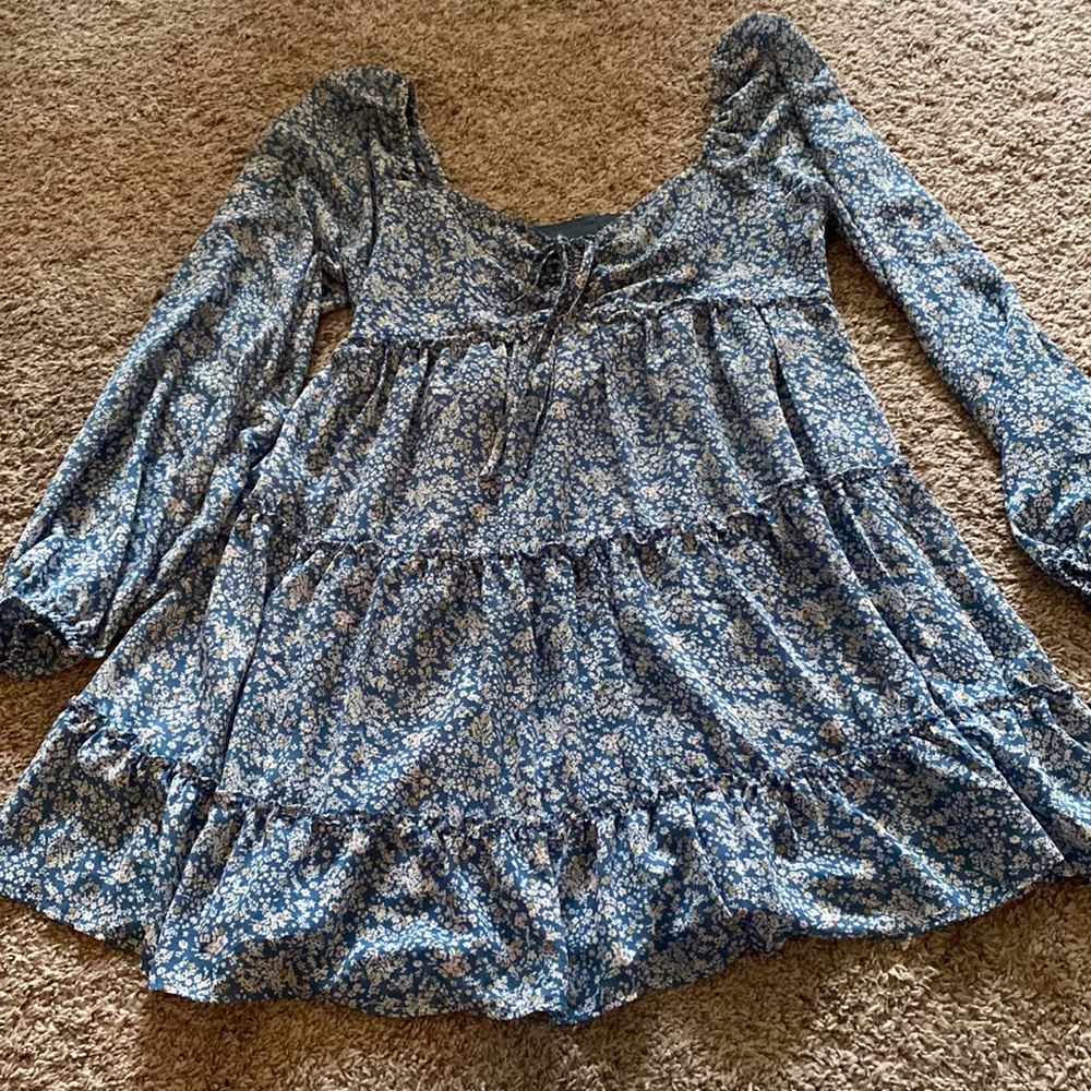 Floral bohemian dress